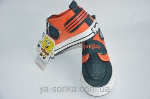 Текстильные мокасины для мальчика