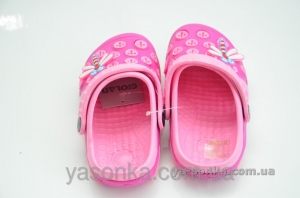 Крокси для дівчинки