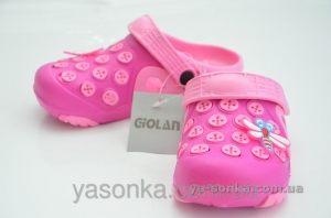 Крокси для дівчинки