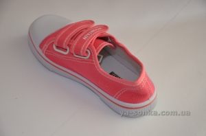 Текстильные кеды-мокасины для девочки