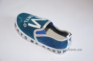 Модні сліпони для дівчинки хамелеони