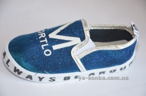 Модные слипоны для девочки хамелеоны