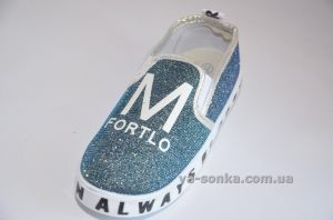 Модні сліпони для дівчинки хамелеони