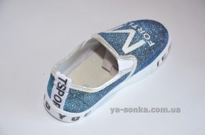 Модні сліпони для дівчинки хамелеони