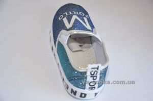 Модні сліпони для дівчинки хамелеони