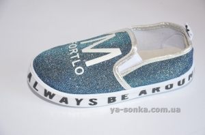 Модні сліпони для дівчинки хамелеони