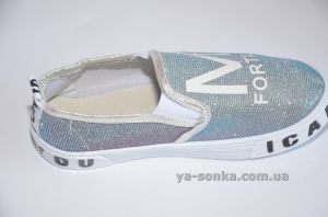 Модные слипоны для девочки хамелеоны