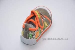 Текстильные кеды-мокасины для мальчика