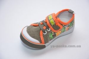 Текстильные кеды-мокасины для мальчика