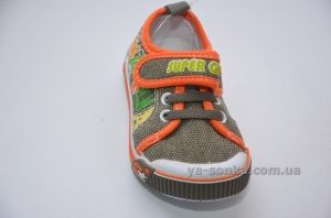 Текстильные кеды-мокасины для мальчика