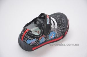 Текстильные кеды-мокасины для мальчика