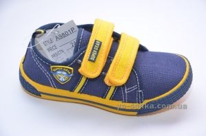 Текстильные кеды-мокасины для мальчика