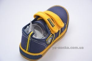 Текстильные кеды-мокасины для мальчика