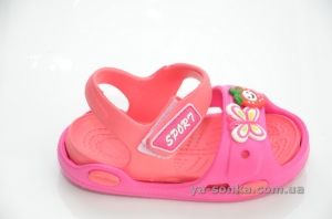 Босоножки пляжные для девочки