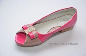 Открытые туфли для девочки