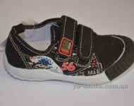 Текстильные кеды-мокасины для мальчика