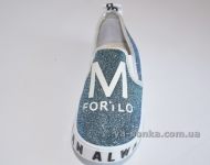 Модные слипоны для девочки хамелеоны