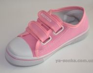 Текстильные кеды-мокасины для девочки