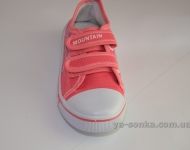 Текстильные кеды-мокасины для девочки