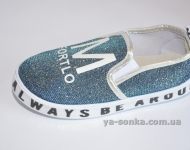 Модні сліпони для дівчинки хамелеони