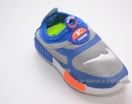 Кроссовки-мокасины сетка для мальчика