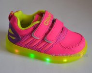 Кроссовки для девочки с подсветкой