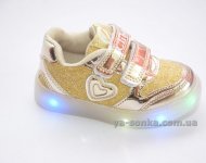 Кроссовки для девочки с подсветкой