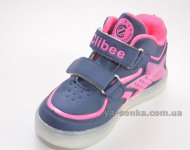 Ботинки- кроссовки для девочек с подсветкой