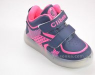 Ботинки- кроссовки для девочек с подсветкой