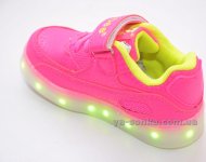 Кроссовки для девочек c LED подсветкой USB зарядкой