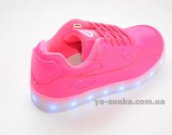 Кроссовки для девочек c LED подсветкой USB зарядкой