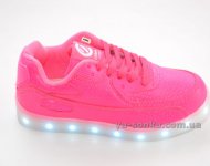 Кроссовки для девочек c LED подсветкой USB зарядкой