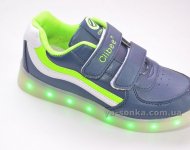 Кроссовки для мальчика c LED подсветкой USB зарядкой