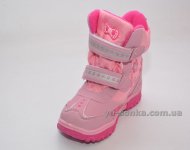 Сноубутсы с ледоступами для девочки