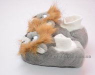 Тапочки - игрушками  "Львенок"