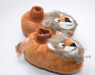 Тапочки - игрушками  "Львенок"