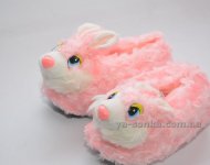 Тапочки - игрушками  "Зайчики"