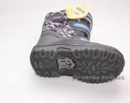 Сноубутсы с ледоступами для девочки