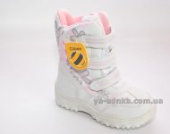 Сноубутсы с ледоступами для девочки