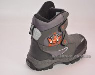 Ботинки сноубутс с ледоступами зимние для мальчика