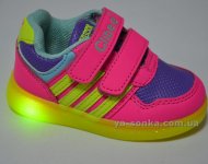Светящиеся кроссовки для девочки