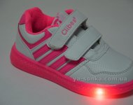 Кроссовки для девочки с подсветкой