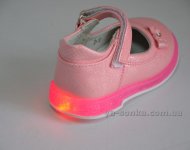 Туфли с подсветкой для девочки