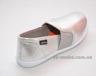 Текстильні мокасини для дівчинки