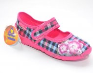 Текстильні мокасини для дівчинки