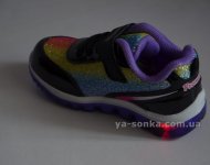 Кроссовки с подсветкой для девочки