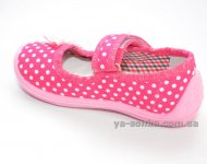 Текстильні мокасини для дівчаток