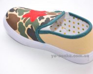 Текстильні мокасини для хлопчика