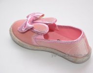 Мокасини для дівчаток "Зайка"