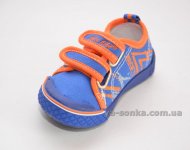 Текстильні кеди-мокасини для хлопчика